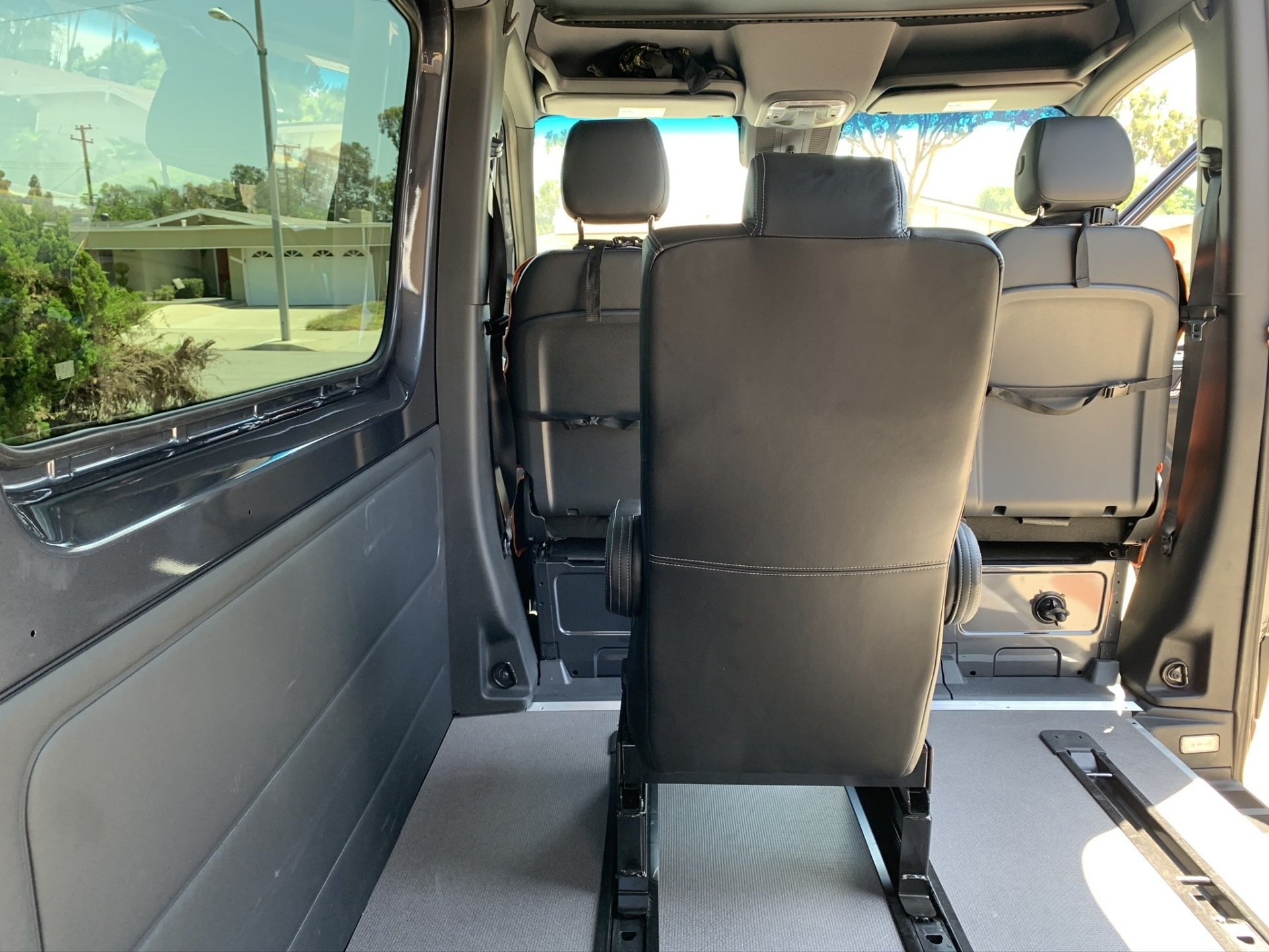 Sprinter Van Passenger Seats, Bench Seats, Captain Chairs w/Integrated