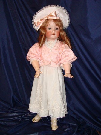 Jolie Robe Ancienne Pour Poupée, Style Vintage, à Collectionner