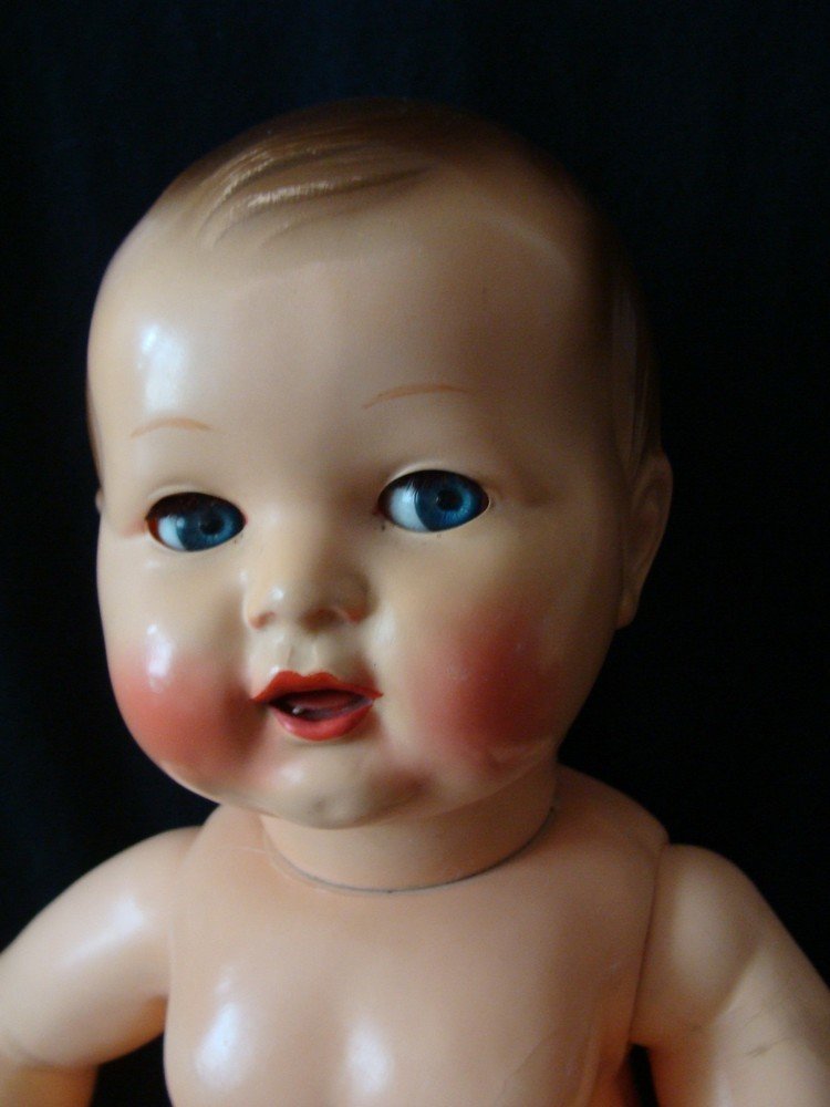 Ancien Baigneur Celluloïd SIC – 27 Cm, Made In France, Années 1920