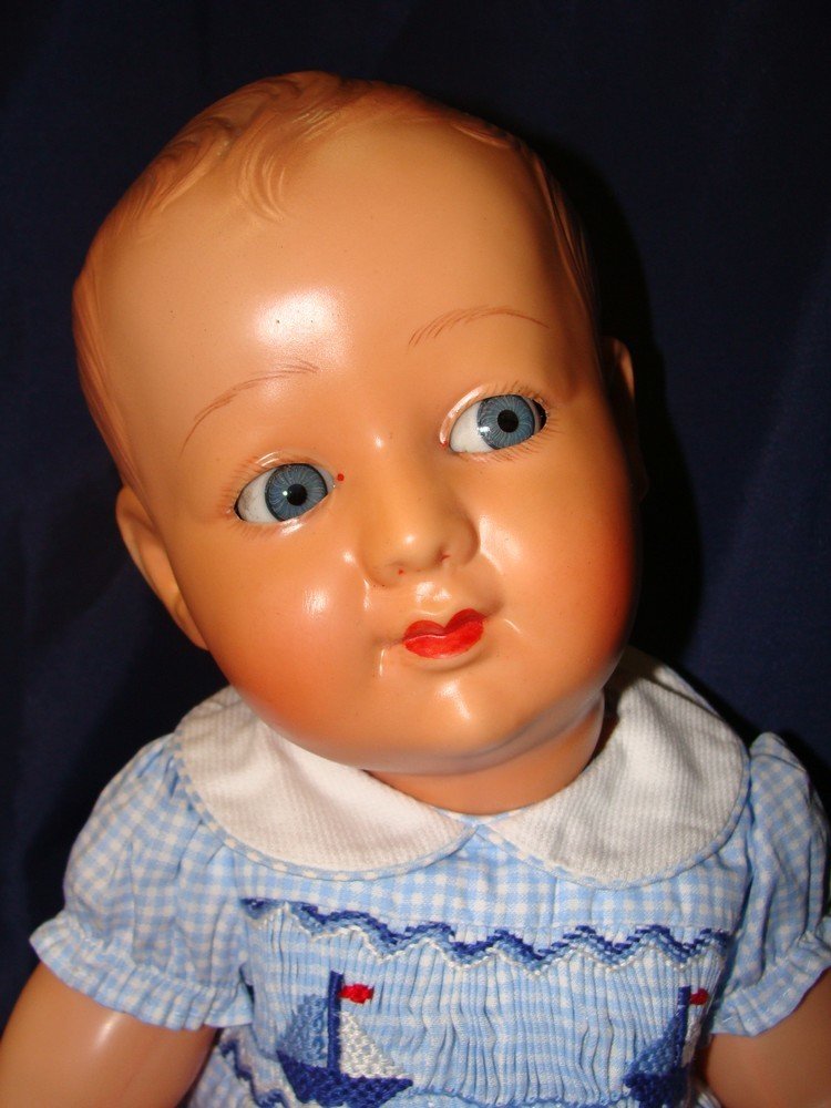 Grand Baigneur ANEL En Celluloïd Vintage 33 Cm – Très Bon état, Non Marqué