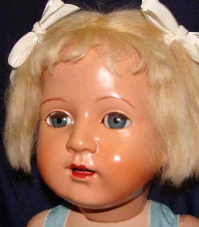 Beau baigneur SNF en celluloid non marqué, 35 cm