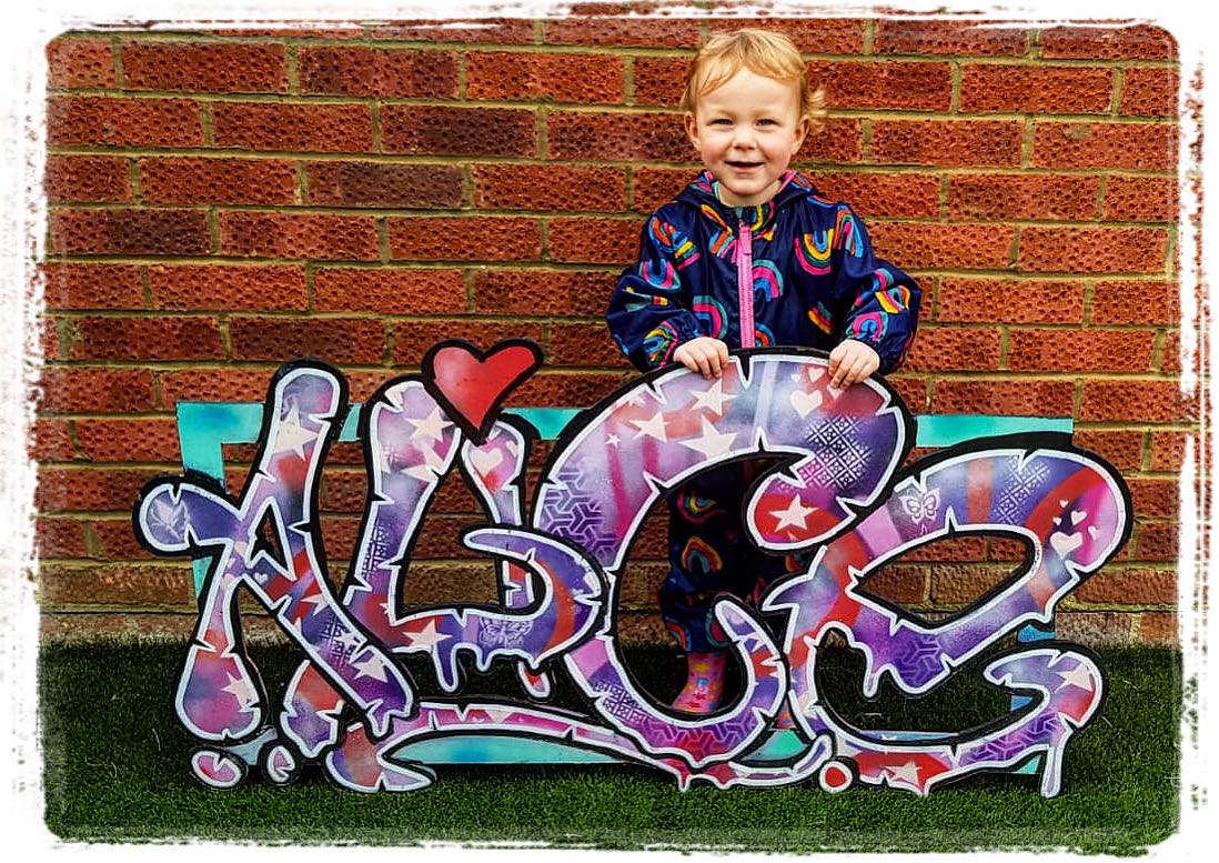 AZ TAGZ | GRAFFITI NAME TAGS