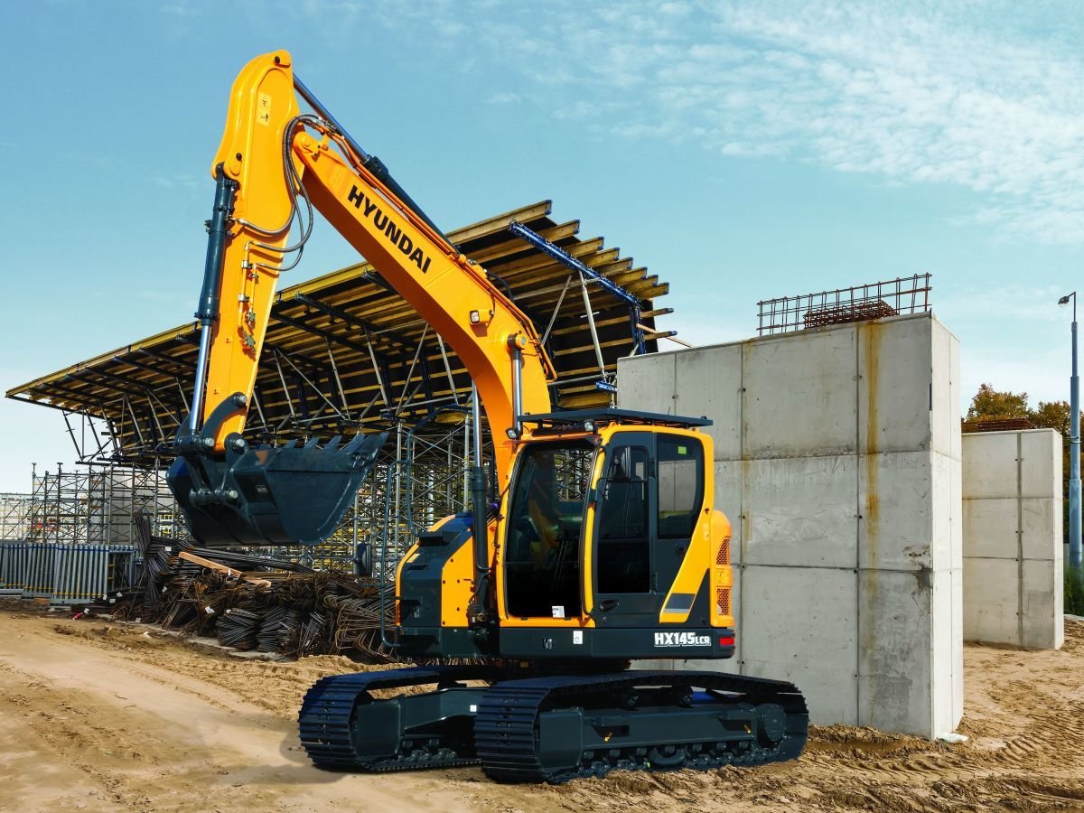 Modelos excavadoras sobre cadenas de hyundai