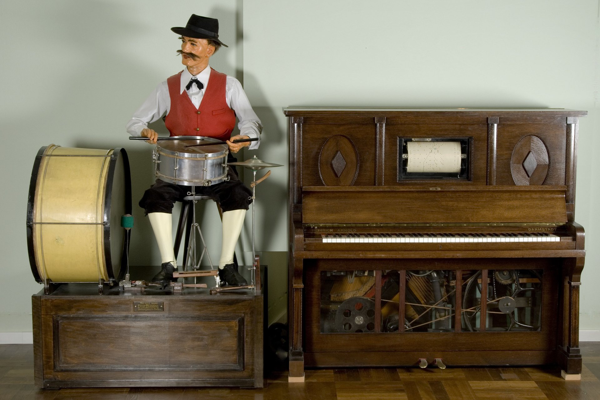 Ein mechanischer Musikmann begeisterte die Eberbacher Wirtshausgäste