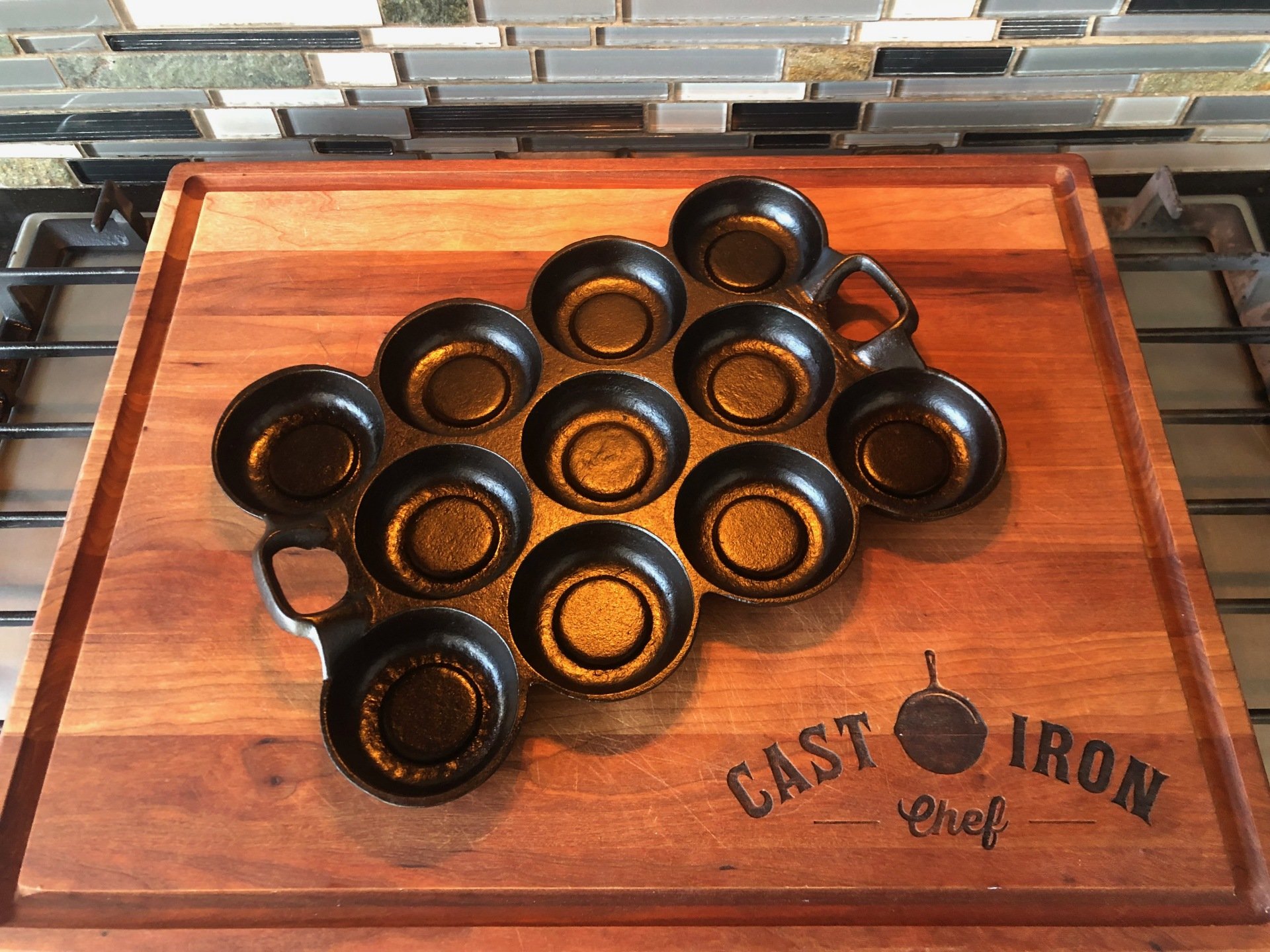 Gem Pan Recipe Rosemary and Sea Salt Dinner Rolls