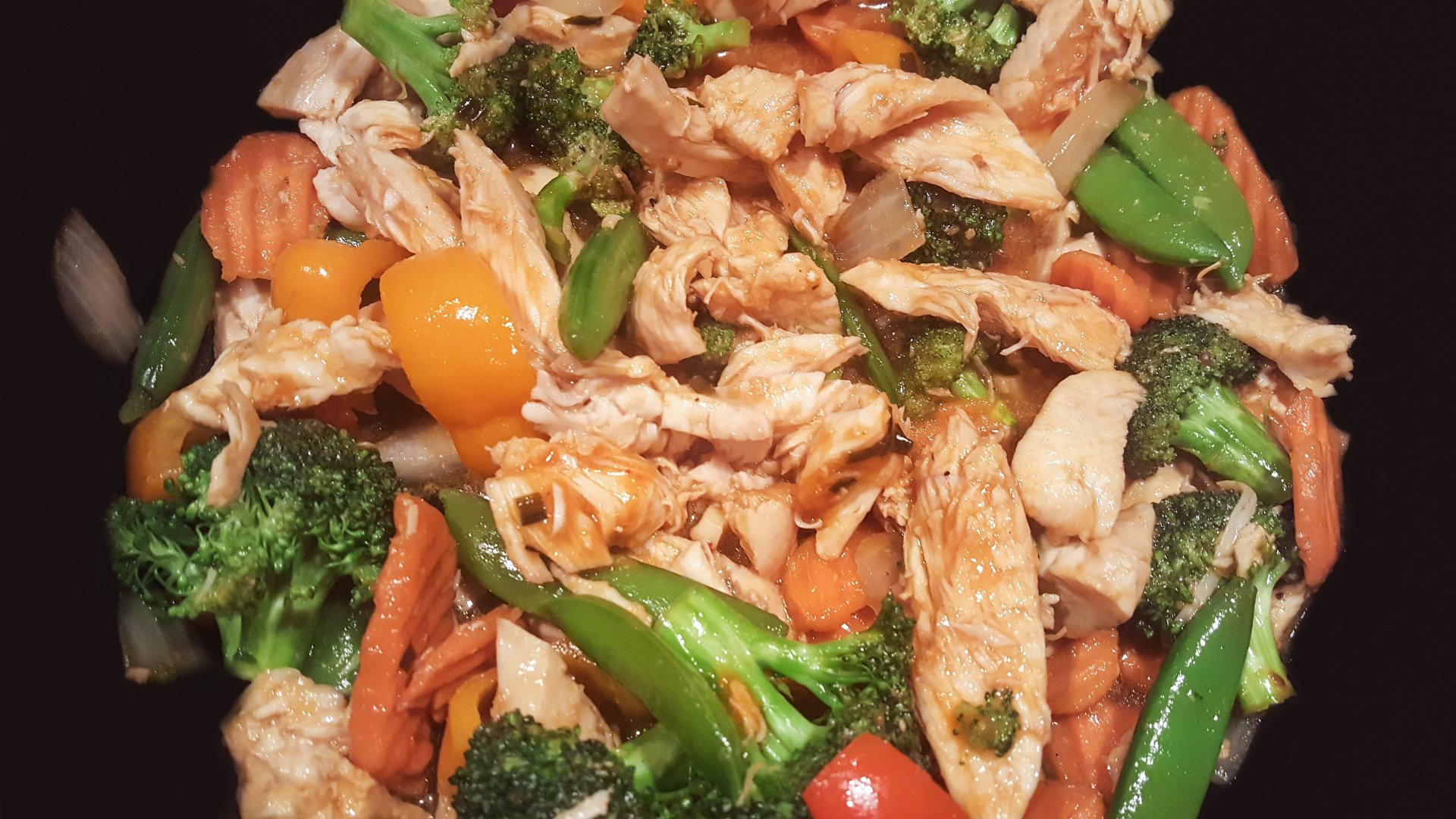 Skillet Chicken Stir Fry