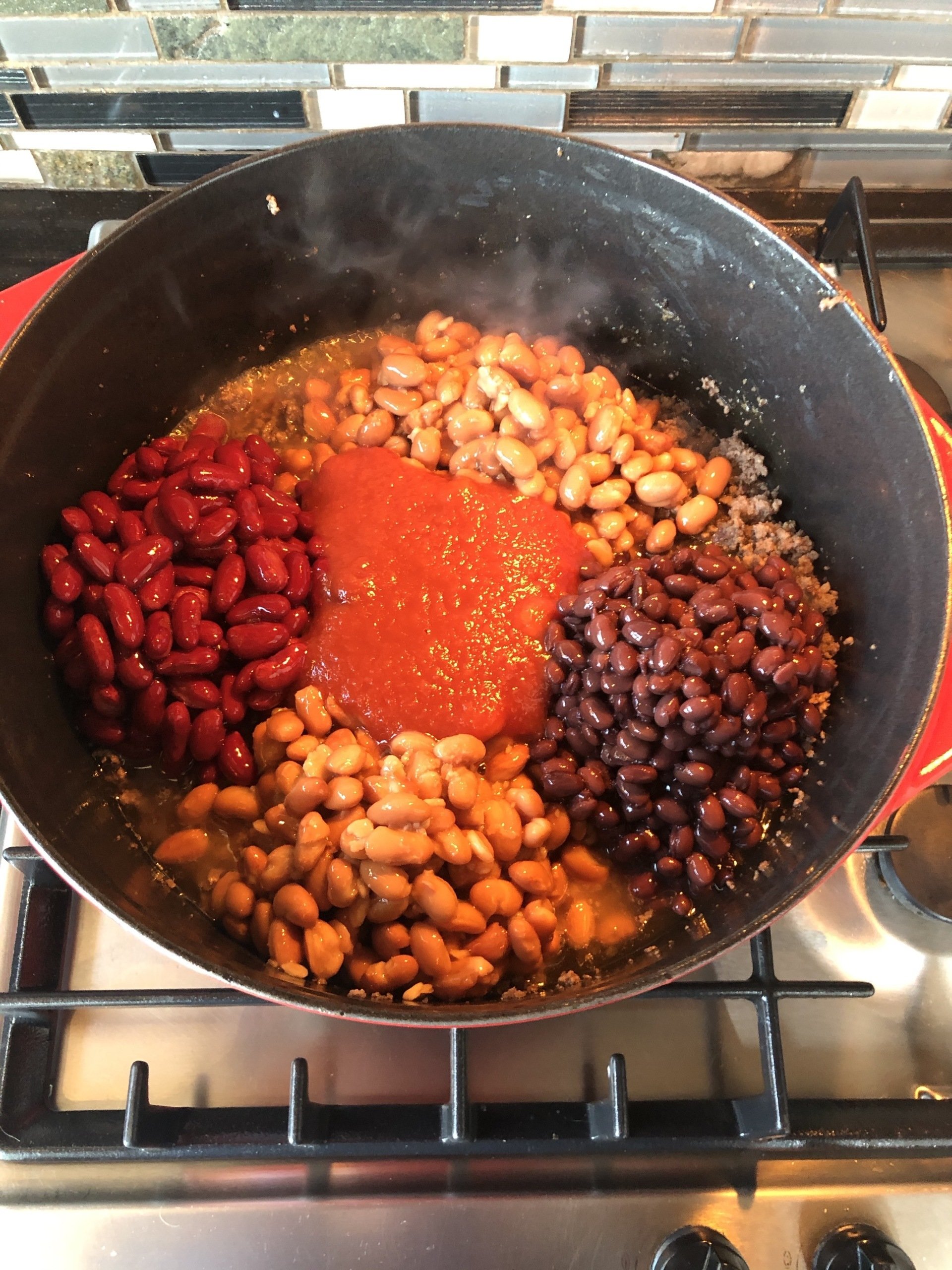 Easy Dutch Oven Chili