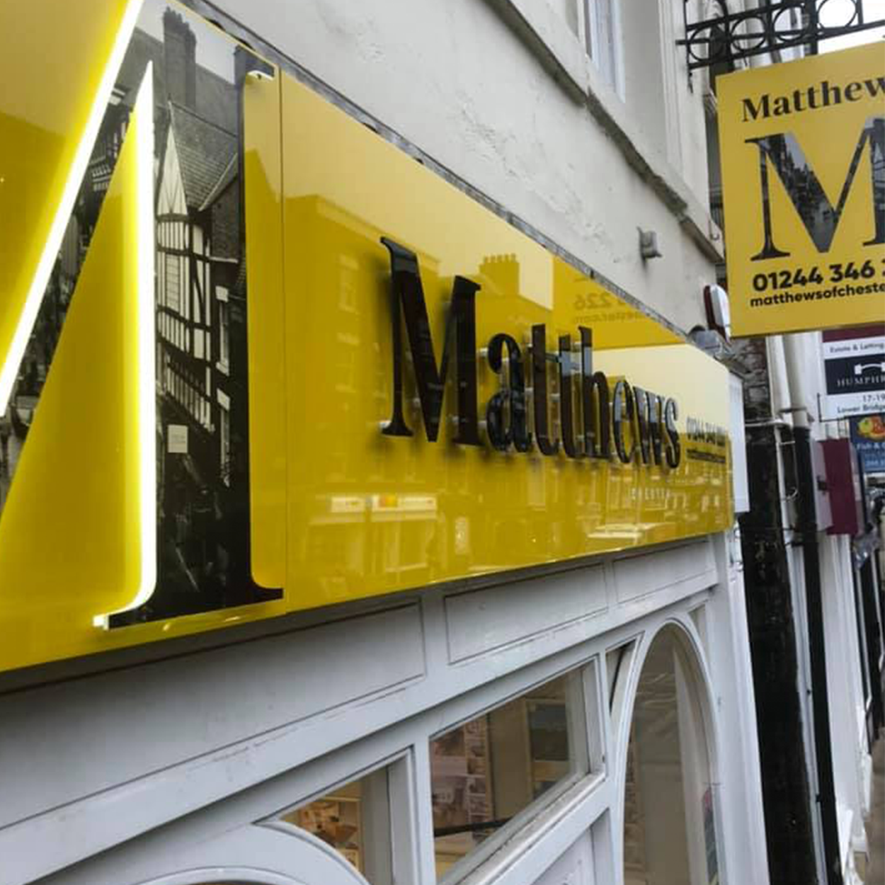 Chesters sign company, local sign makers, Chester Signs