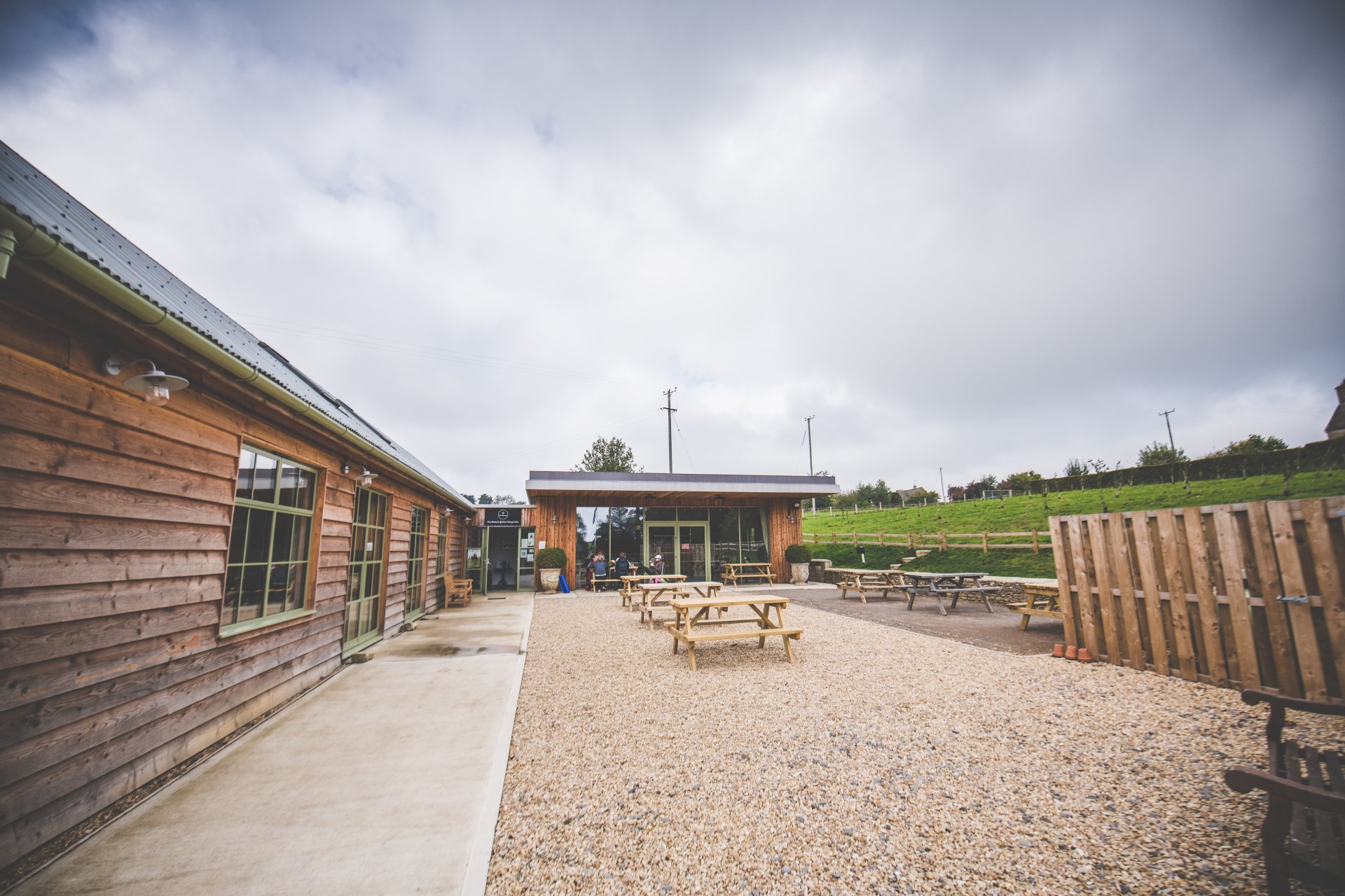 Cafe, bar and events space, in the village of Notgrove, Cotswolds.