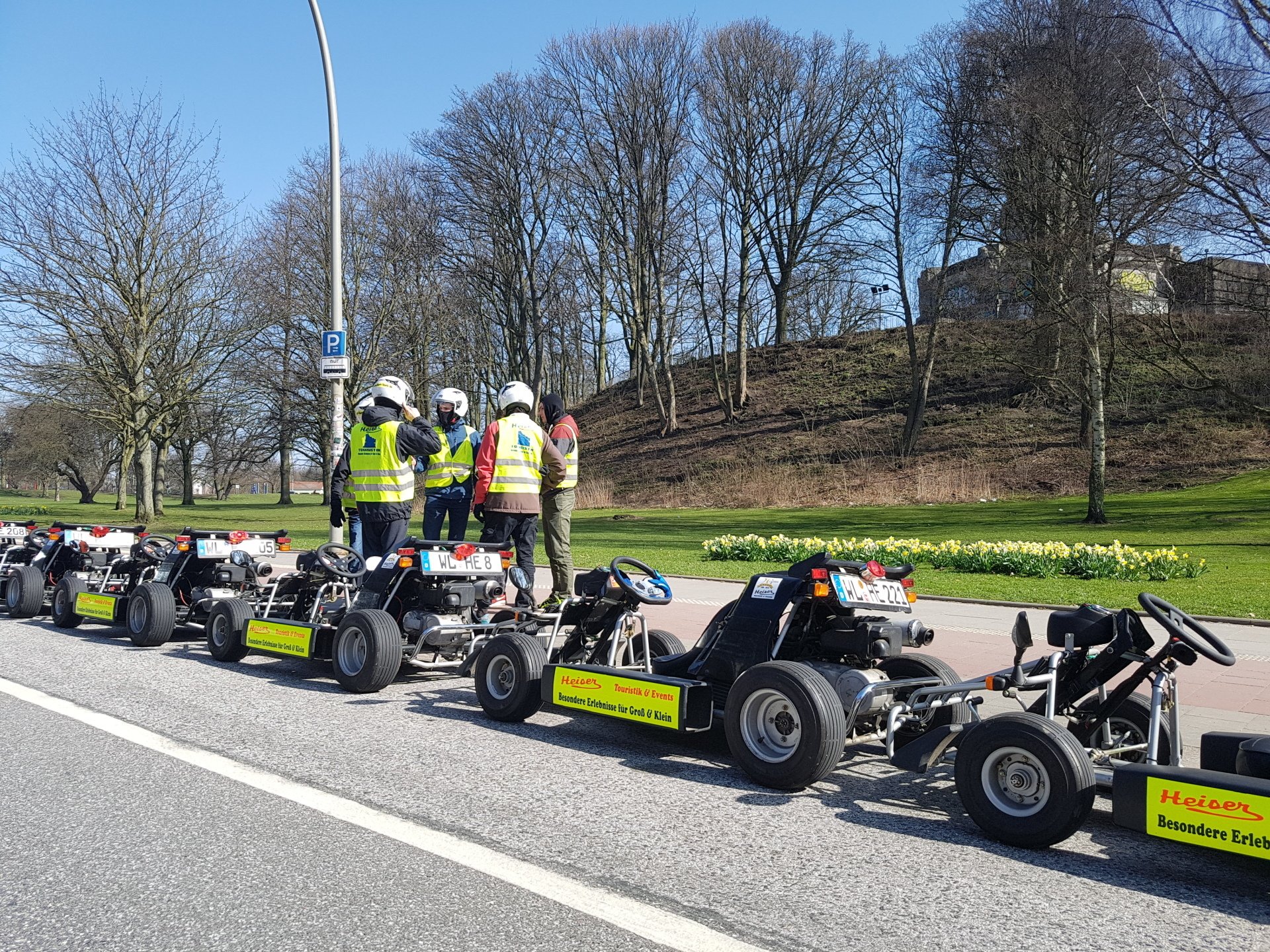 Kartfahren Hamburg, Kindergeburtstage, Mister X, Stadtführungen