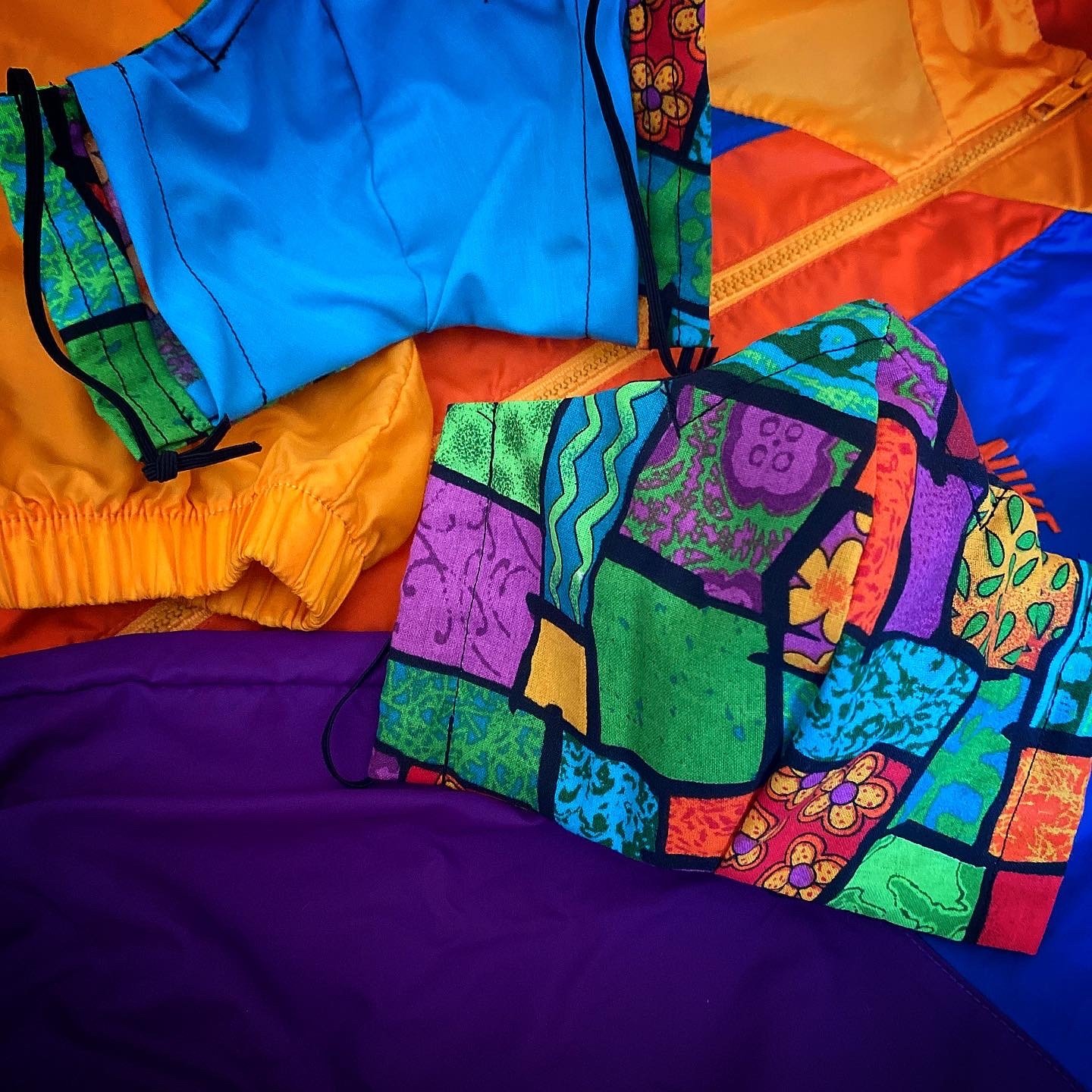 Vintage 90s Fabric Benefiting Black NonProfit Organizations