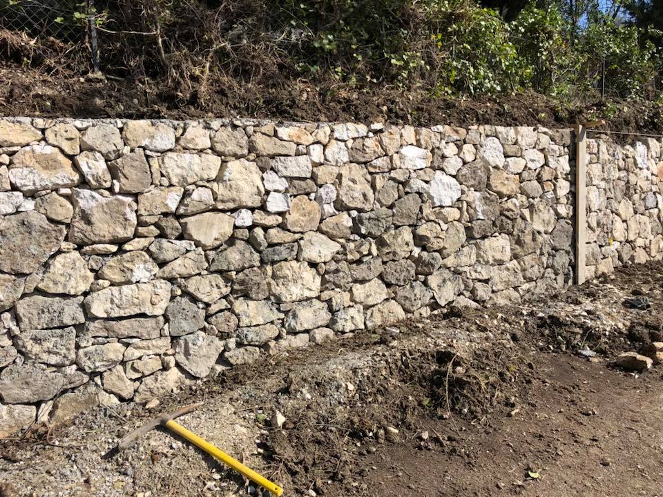 Mur de soutènement