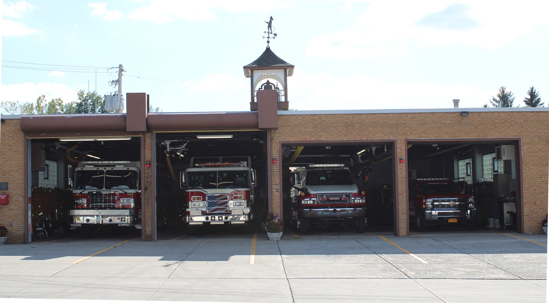 to the Akron Fire Company Our Fire Station