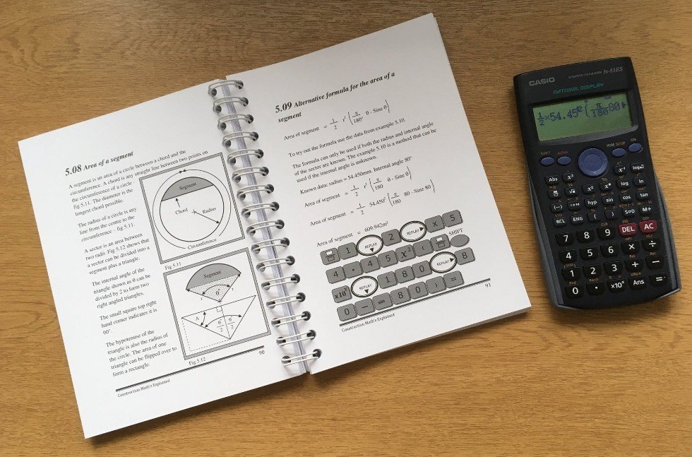 Maths book for Construction and Surveying students