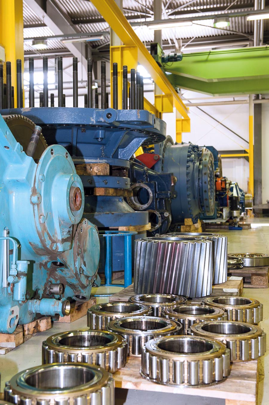 Repair of wind turbine and industrial gearboxes MULTIGEAR