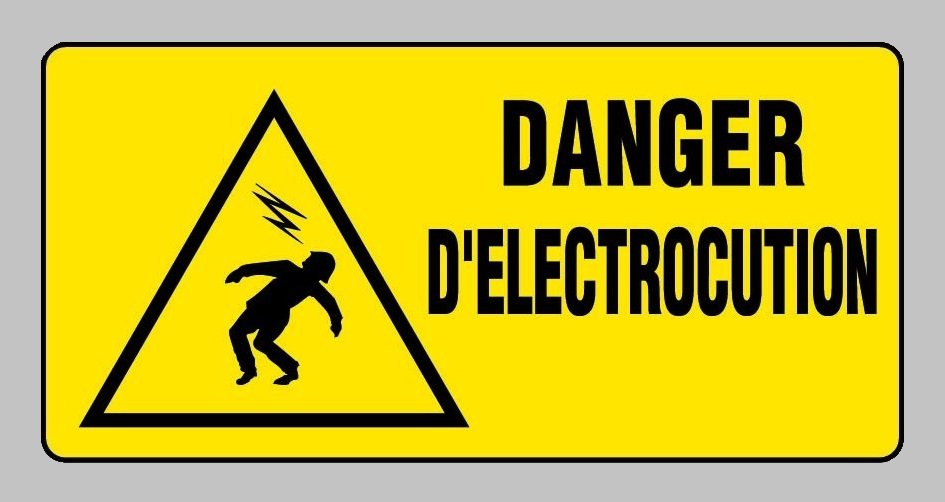 Dangers courant électriqueÉlectrisationÉlectrocution
