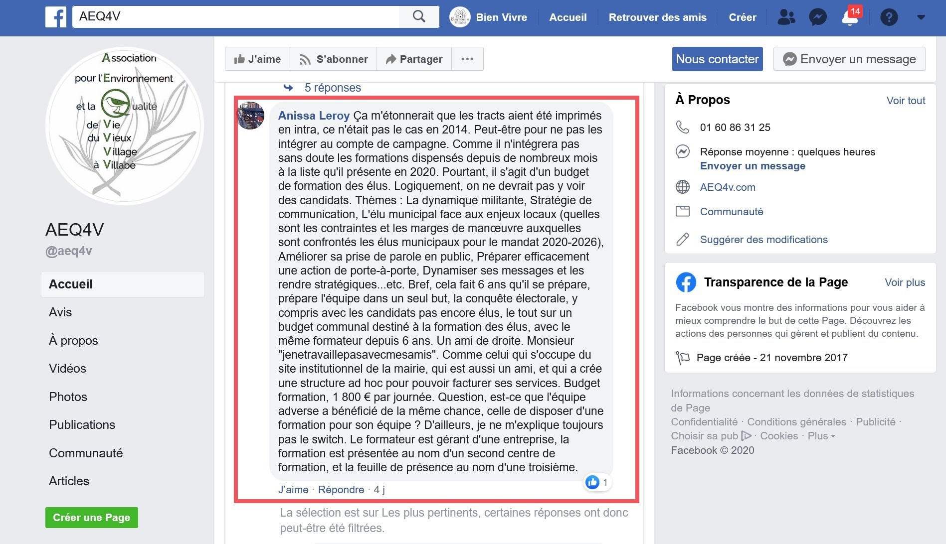 1 ou 2 pages pour la lettre ouverte