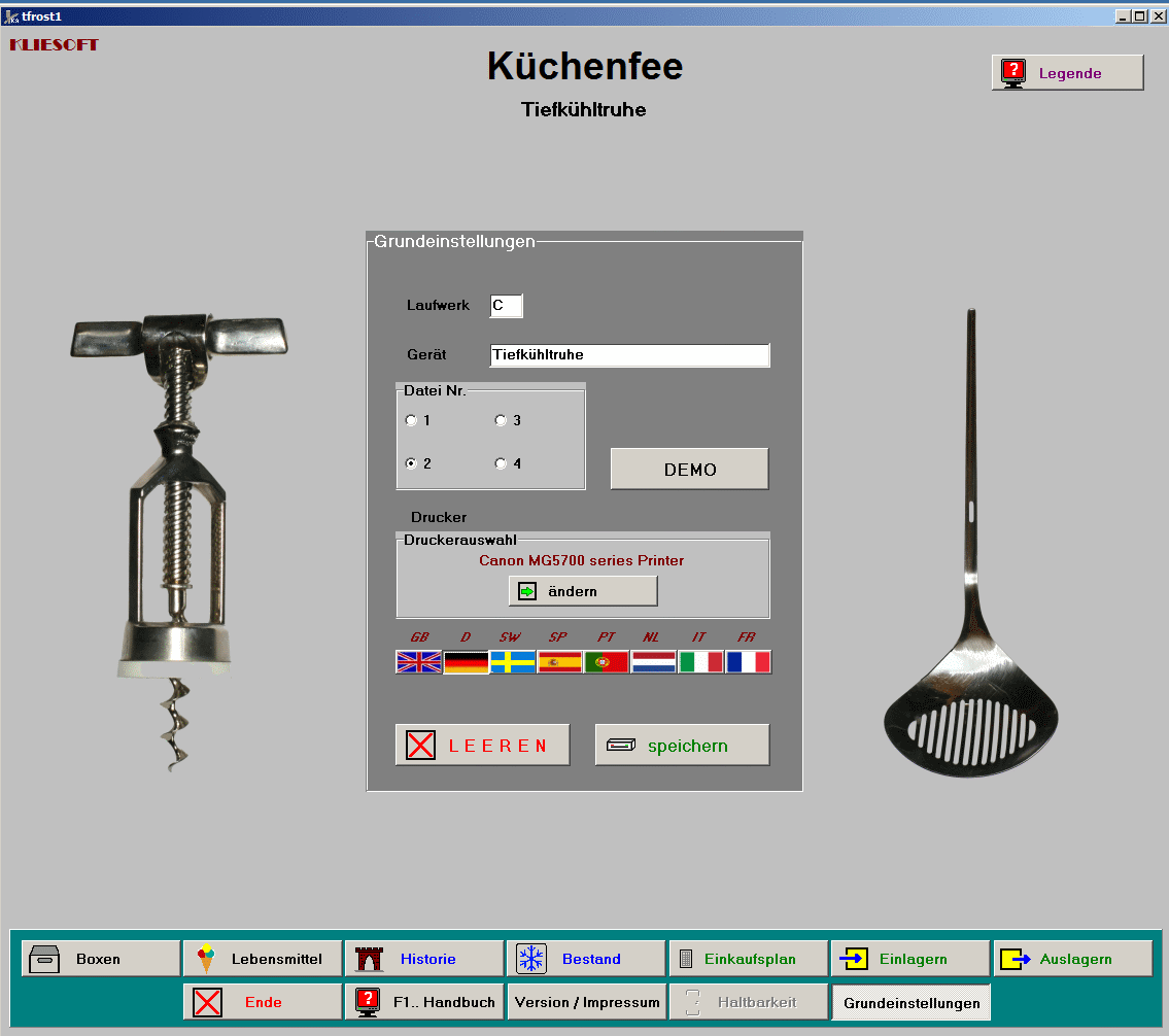 Kühlschrank Management, Ordnung im Kühlschrank