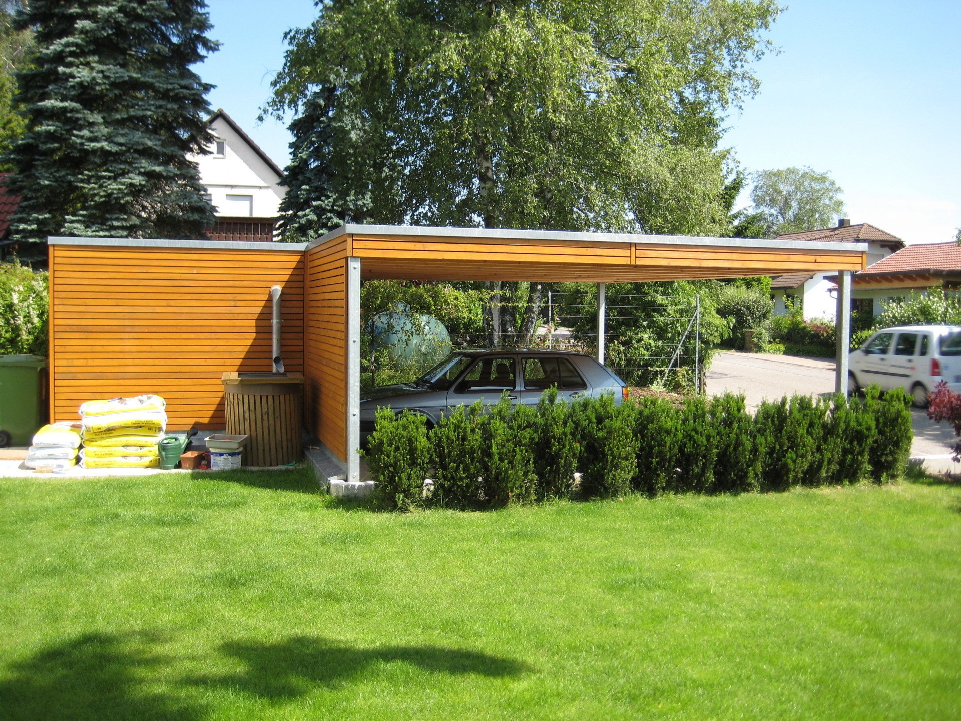 Garage, Carport, Schuppen