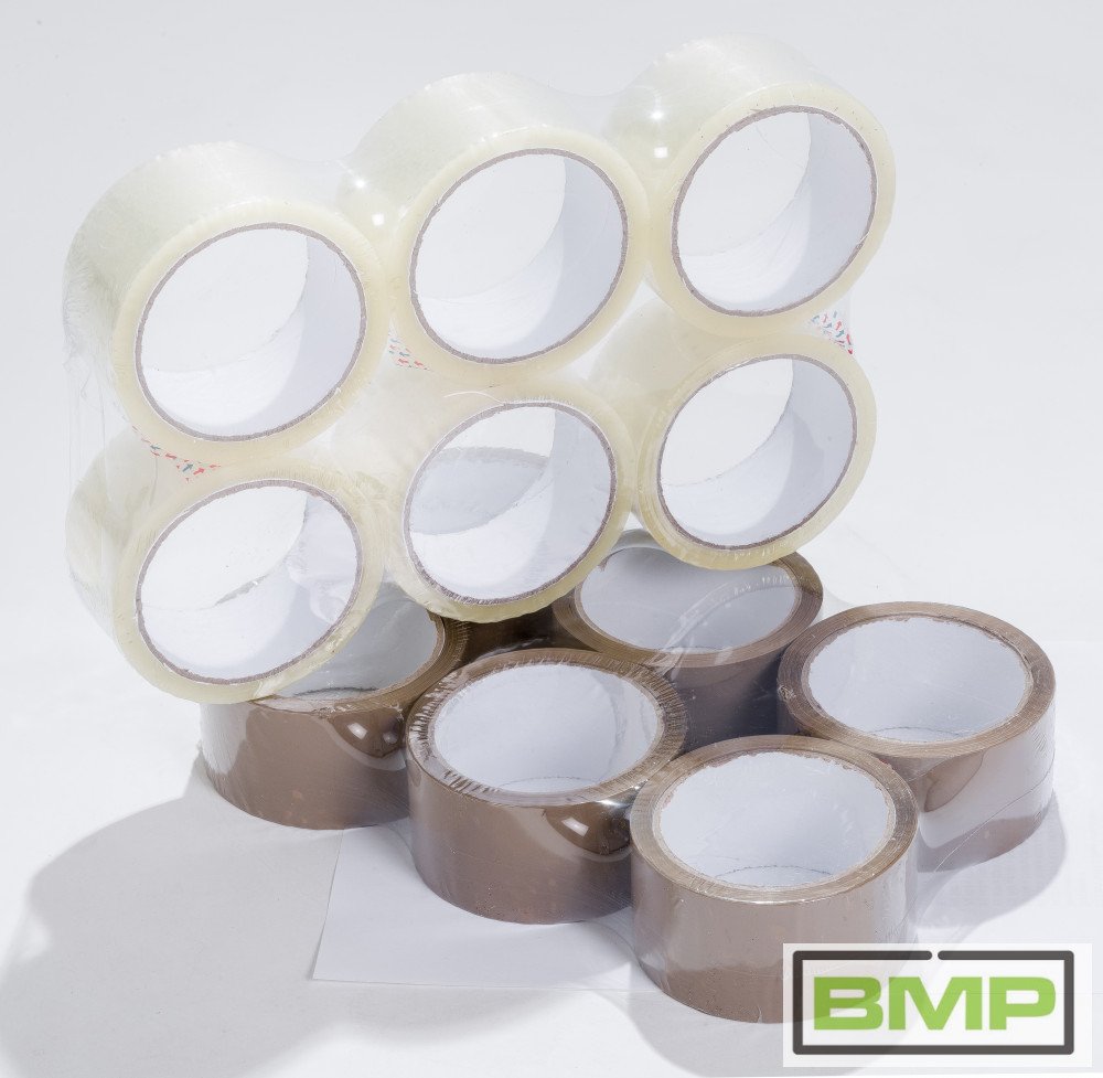 Nastro Pacchi Marrone Nekko Nastro Adesivo Da Imballaggio Marrone - 36 Rotoli 50 Mm X 66 M, Alta Adesione E Srotolamento Silenzioso Rotoli Nastro 66 Metri - Foto 10