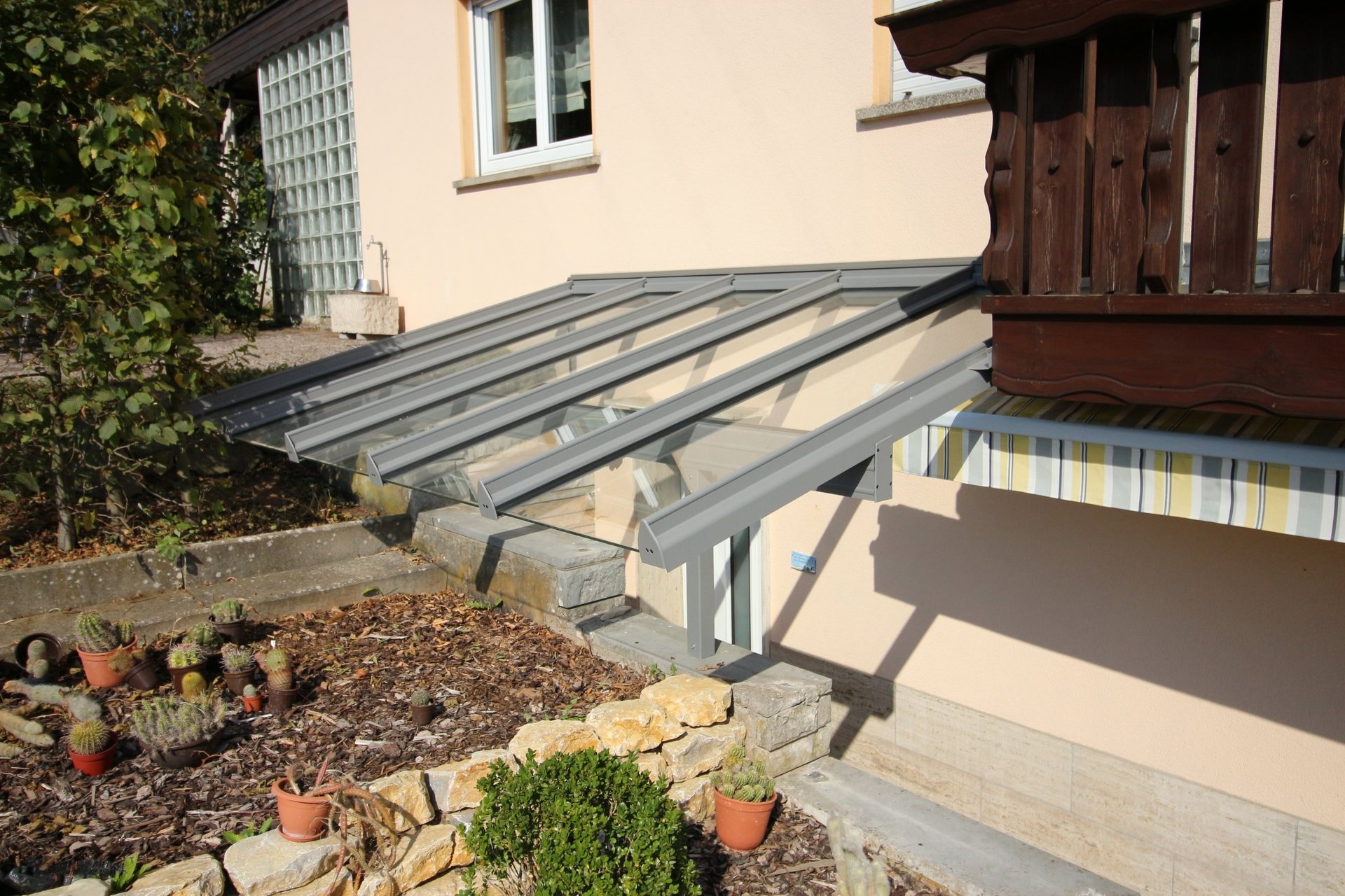 Uberdachung Kellertreppe Selber Bauen