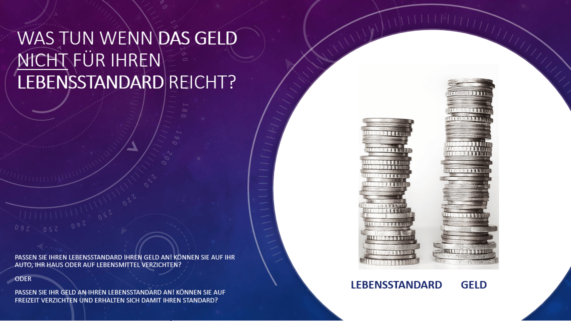 Was tun, wenn das Geld nicht für Ihren Lebensstandard reicht?