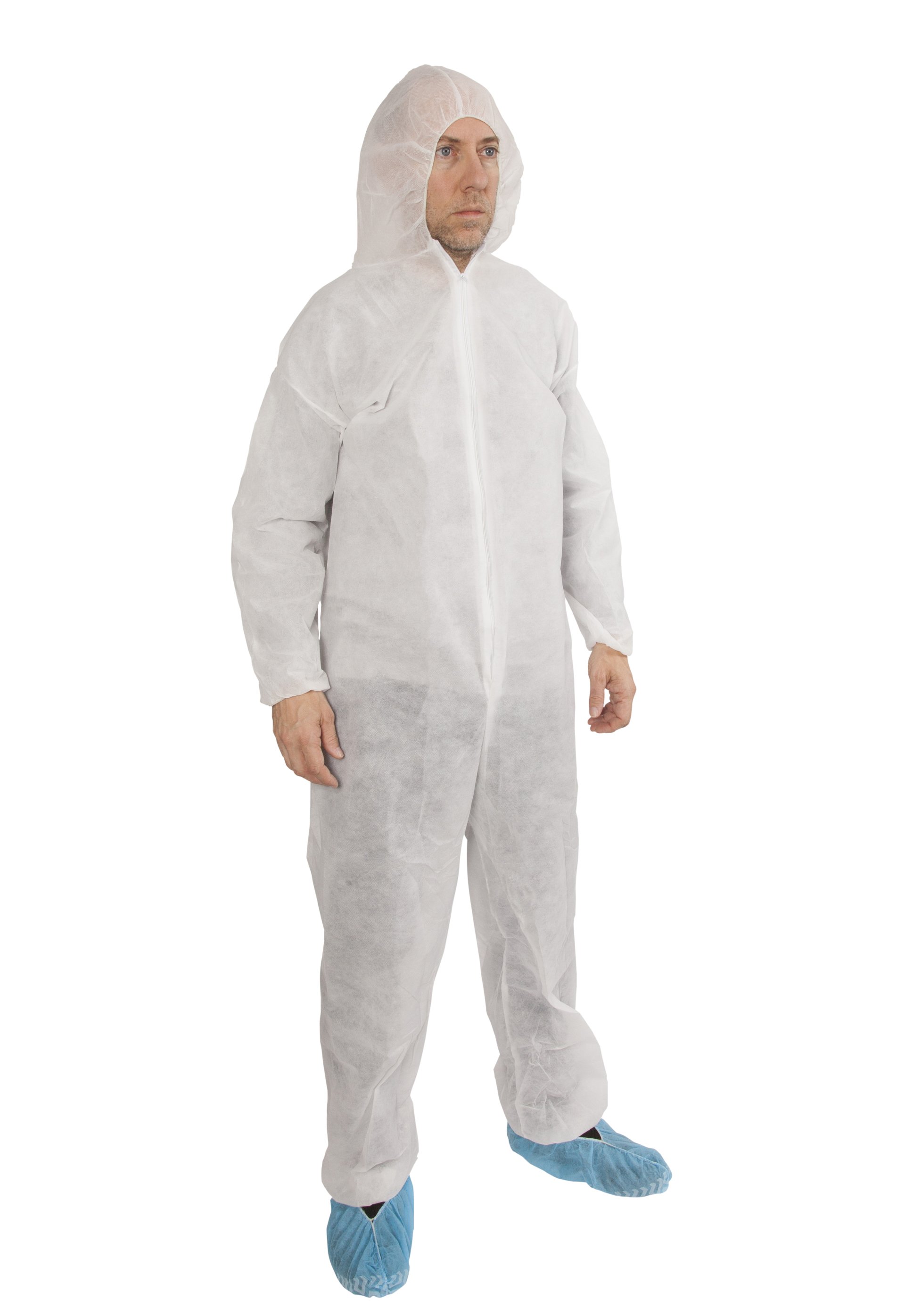 White Polypro Coveralls