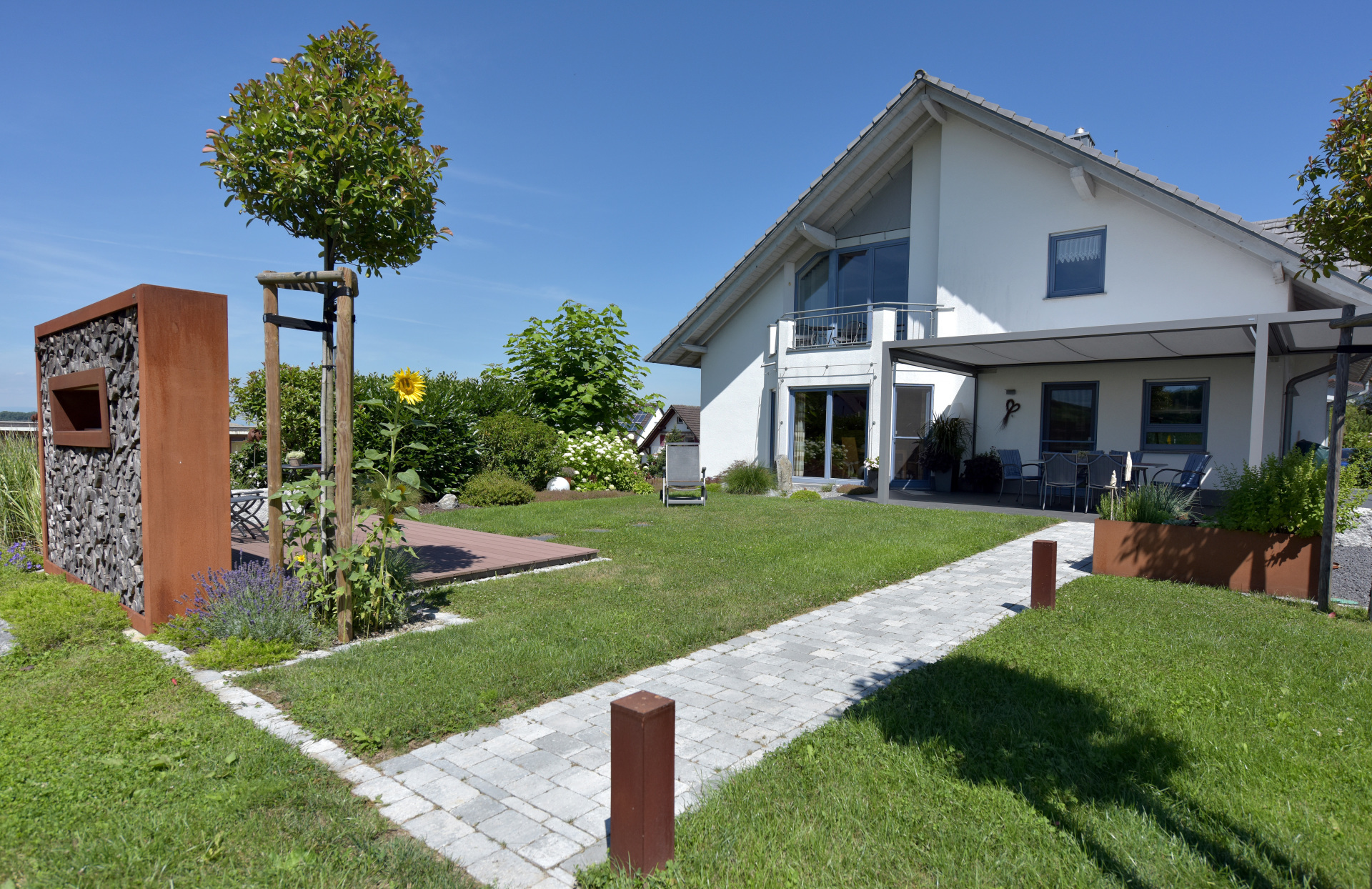 Garten mit Weitblick