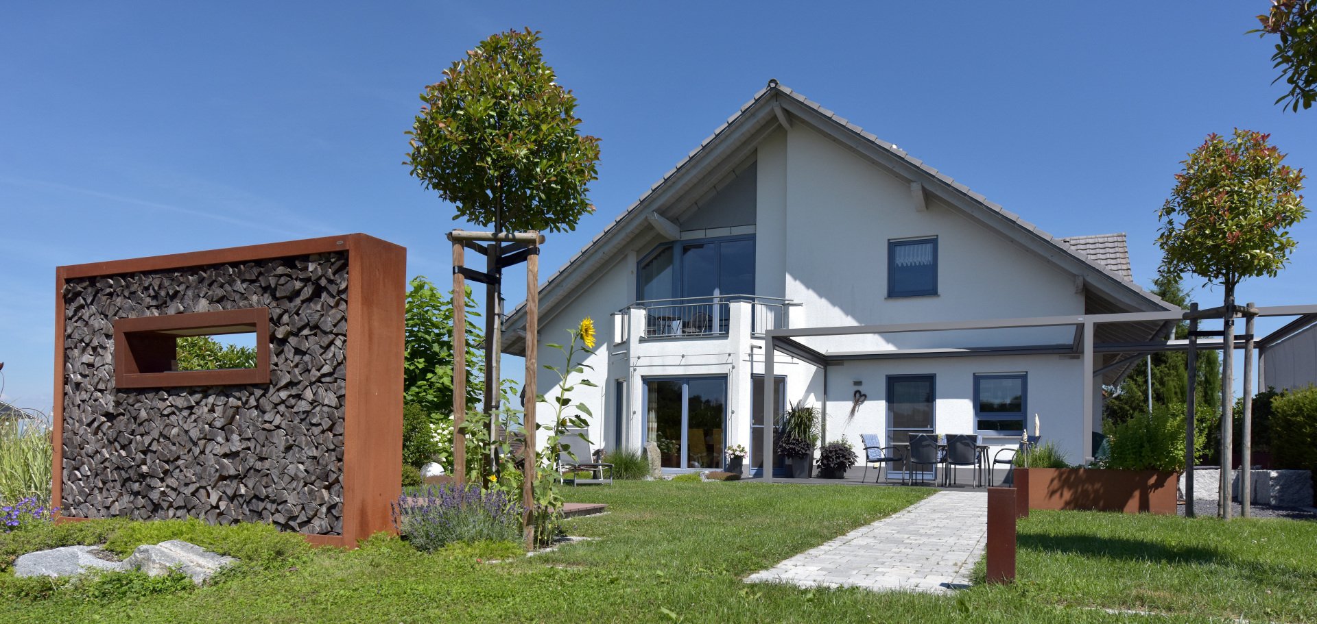 Garten mit Weitblick