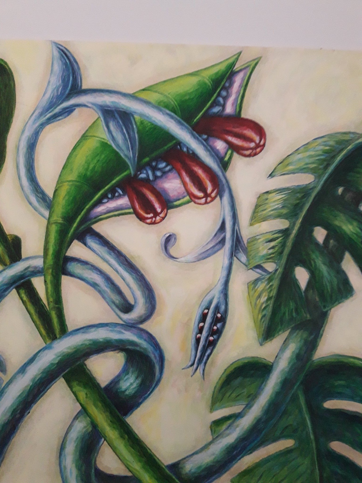 Le Gras sur maigre (technique de peinture).