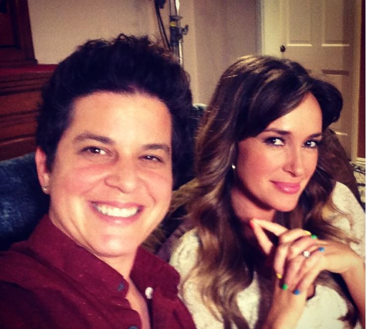 Photos of Julie Goldman and Brandy Howard