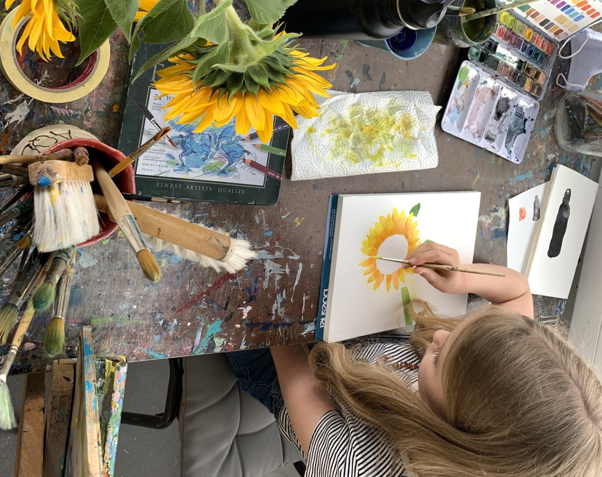 Malschule für Kinder und Jugendliche, Zeichnen, Malen und plastisches ...