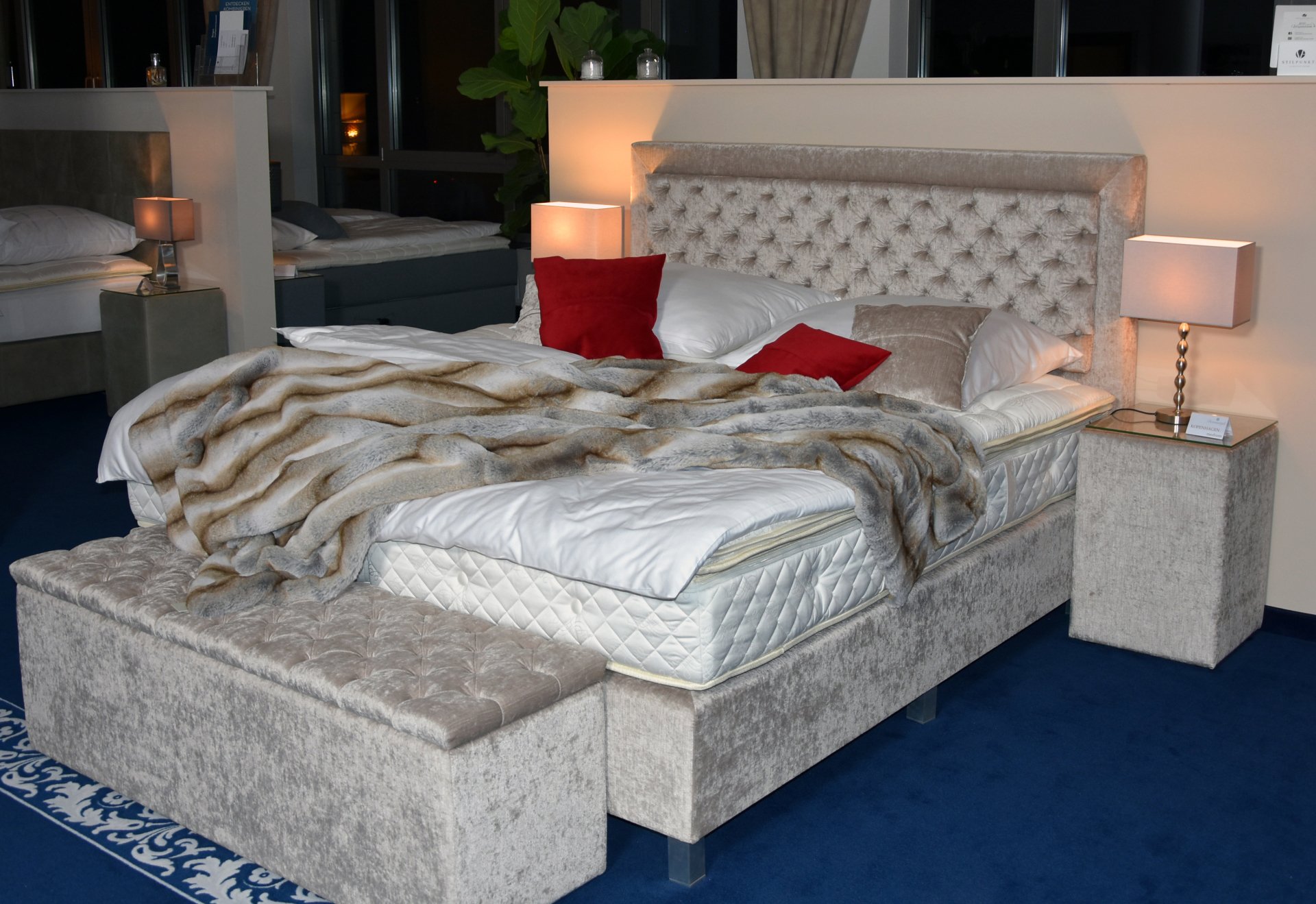 Viele Boxspringbetten sofort lieferbar