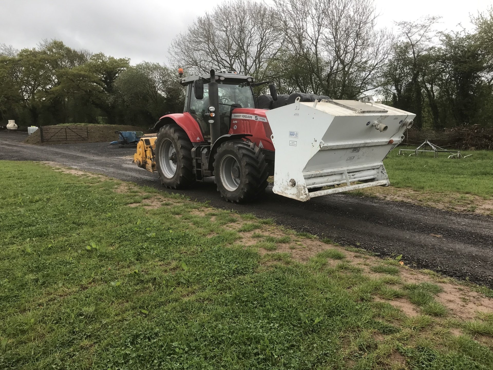 Operated plant hire, farm track repair, road restoration