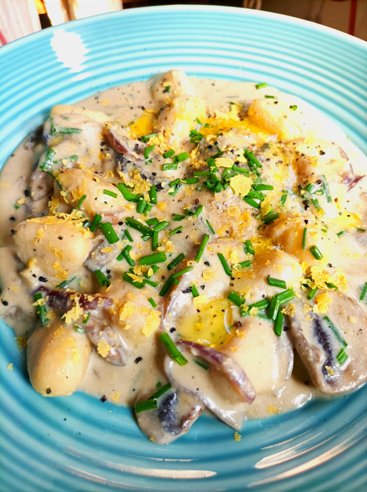 Creamy Truffled Mushroom Gnocchi