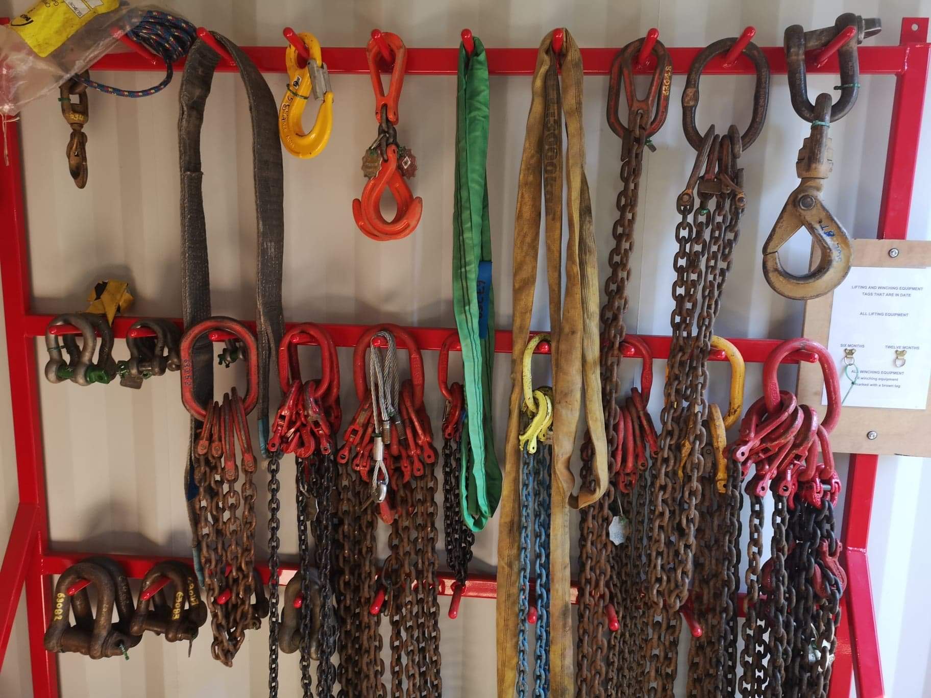 Lifting Equipment Inspection, LOLER, Tail Lift, Abrasive Wheels, loler