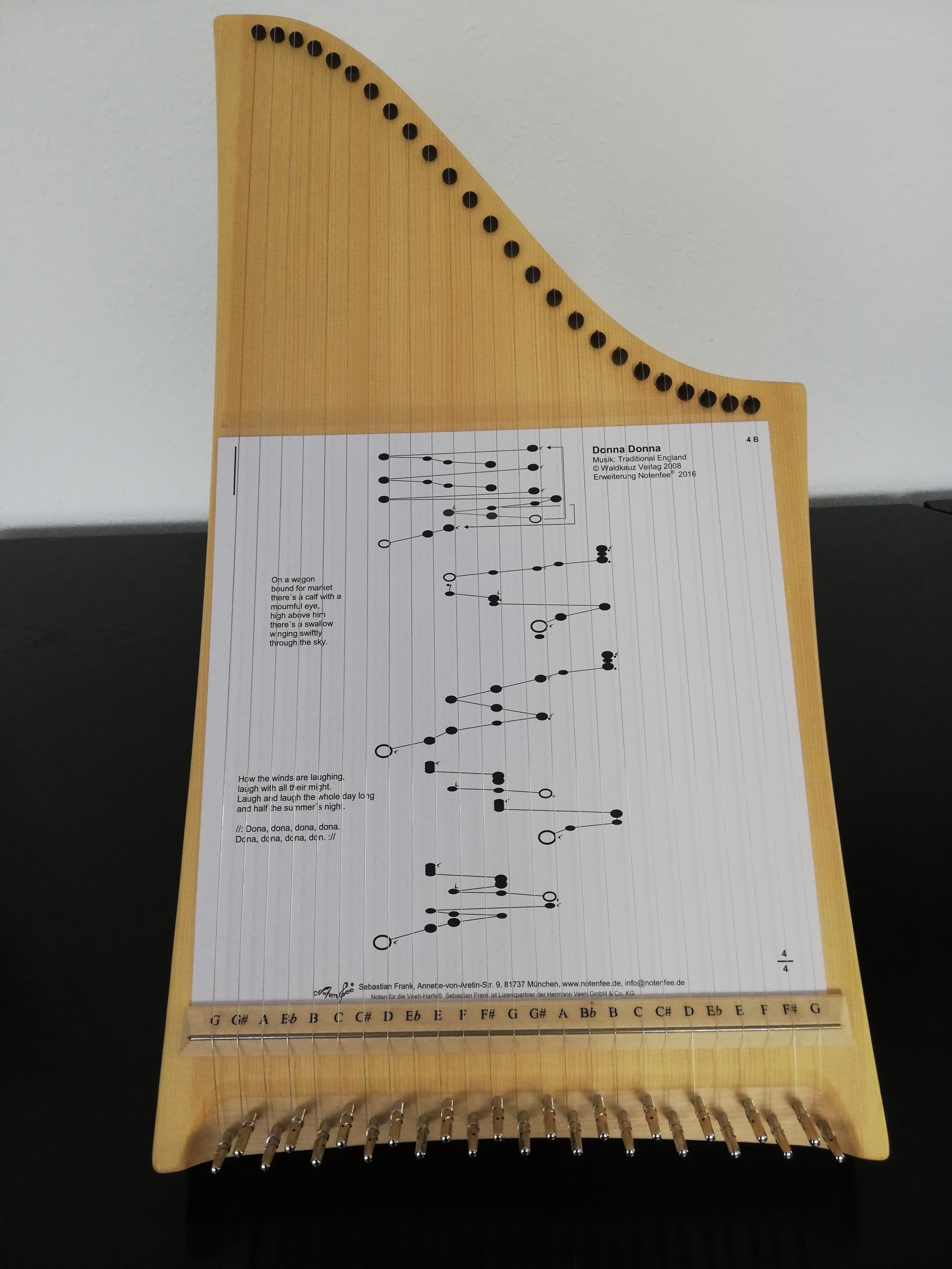 Noten Veeh Harfe Kostenlos