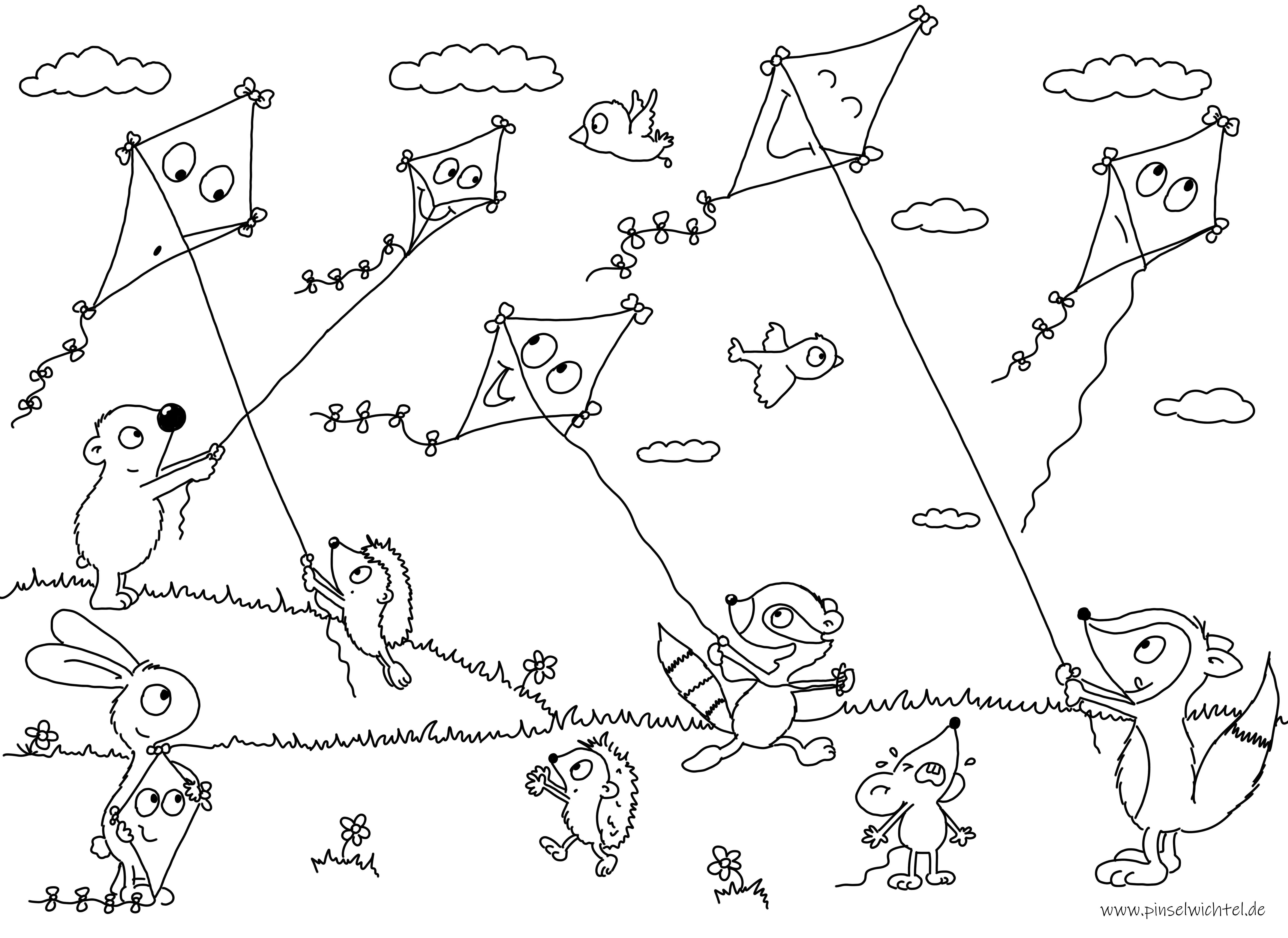 Kostenlose Ausmalbilder für Kinder zum Download