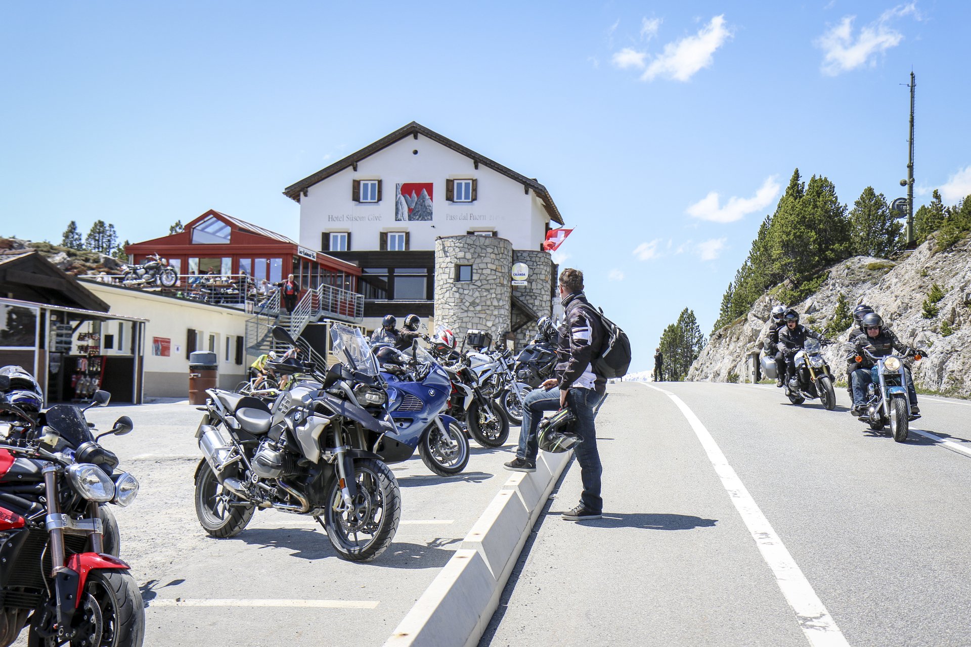 Motorradtour Dreiländereck Österreich, Schweiz, Italien