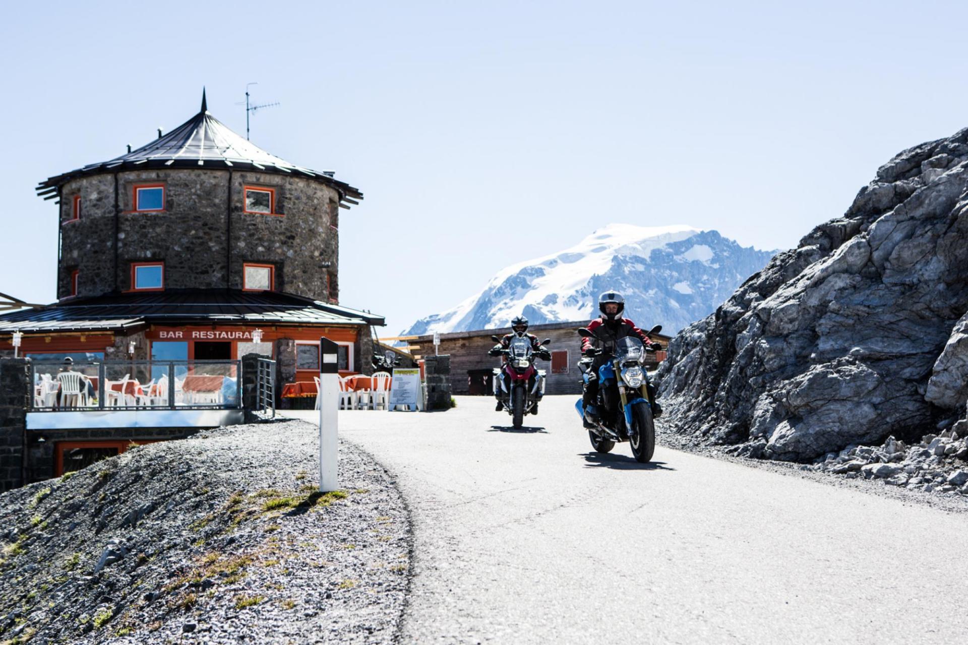 stilfser joch mit dem motorrad