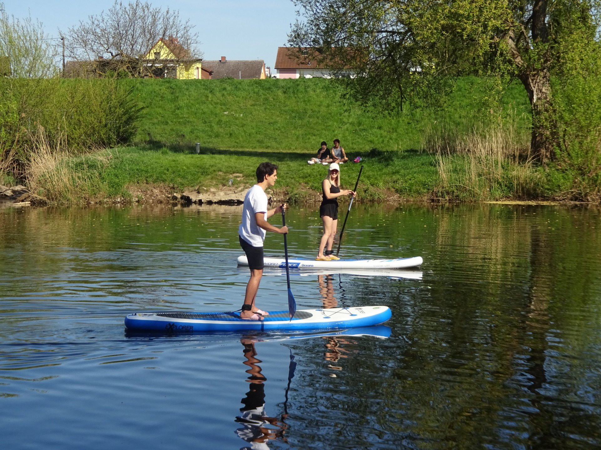 Stand Up Paddle Training beim RheinNahe
