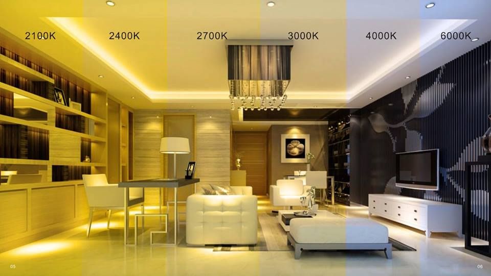 Luz Cálida vs Luz Fría