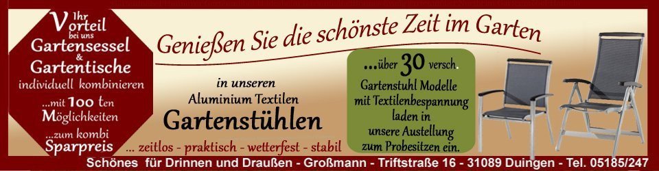 Gartenmöbel-Set günstig & gut aus Aluminium – individuell selbst