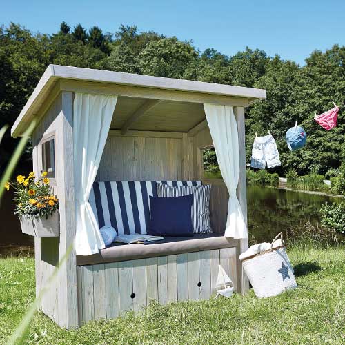 Gartenmöbel & Strandkörbe individuell zusammenstellen