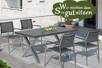 Gartenmöbel & Strandkörbe individuell zusammenstellen