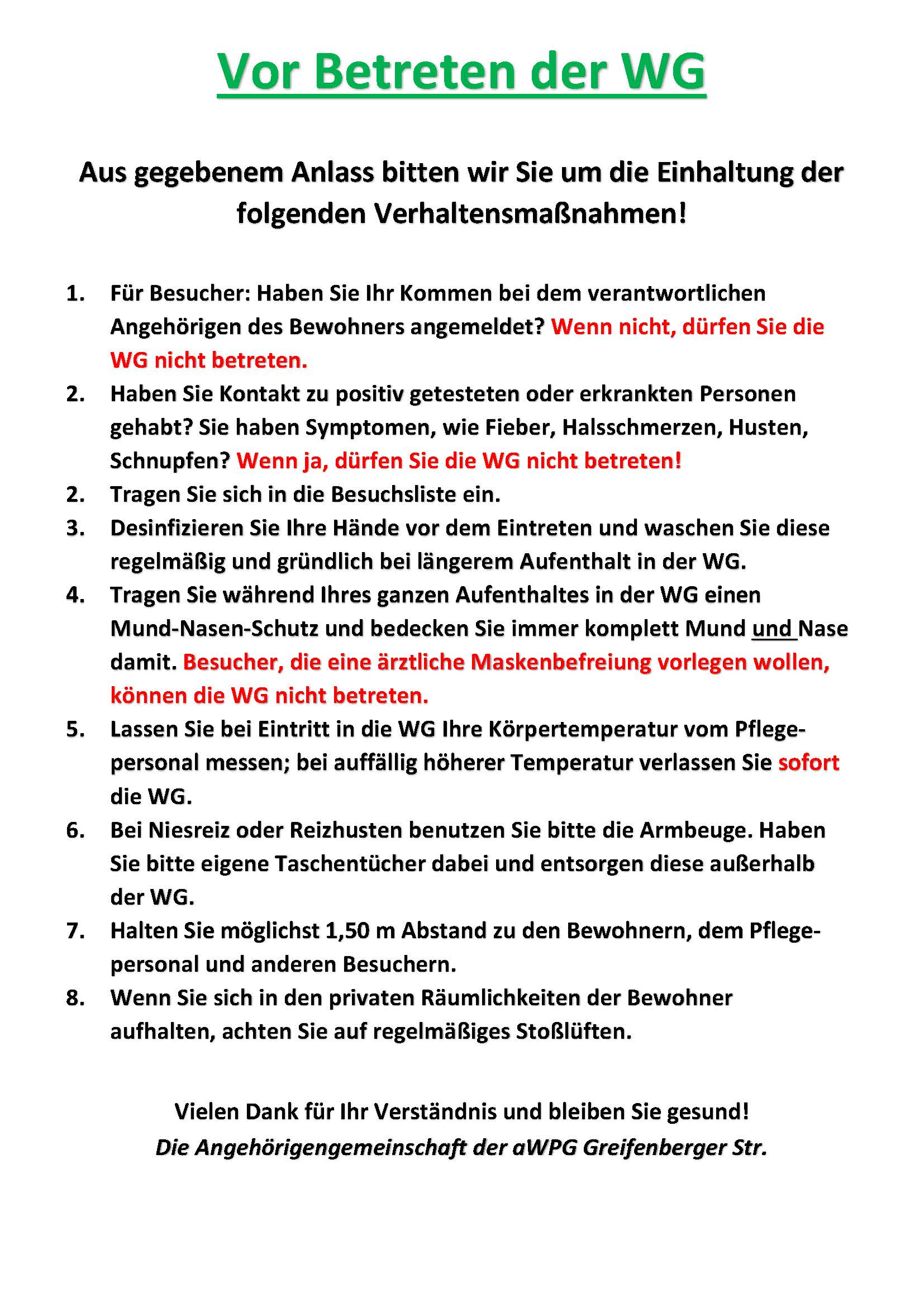 Wohngemeinschaft für Menschen mit Demenz Hamburg Rahlstedt