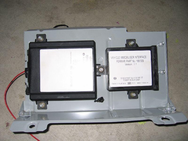 Immobiliser visual data 5