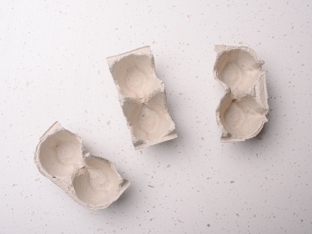 Egg Box Halloween Crafts Pumpkin