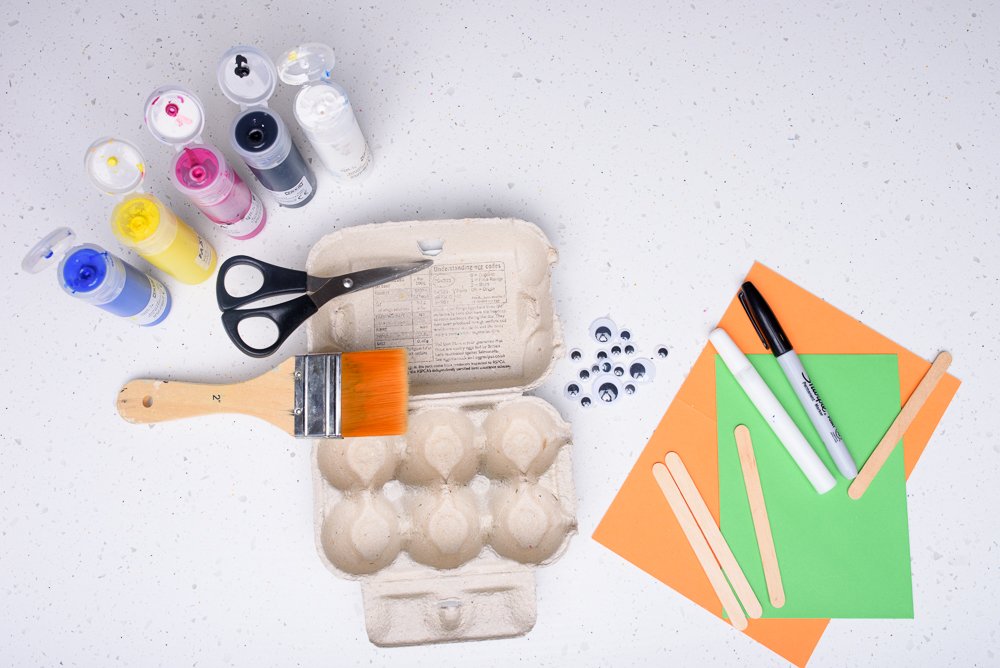 Halloween Egg Box Crafts