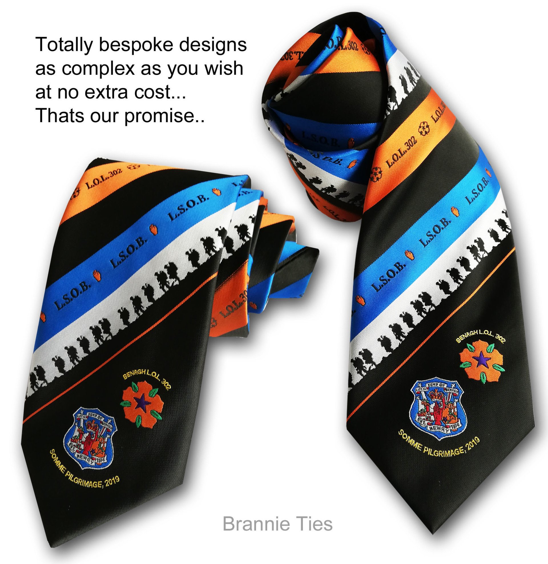 masonic ties design